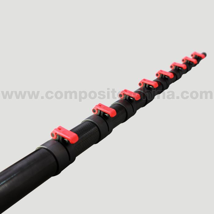 Yüksek mukavemetli Teleskopik Direk