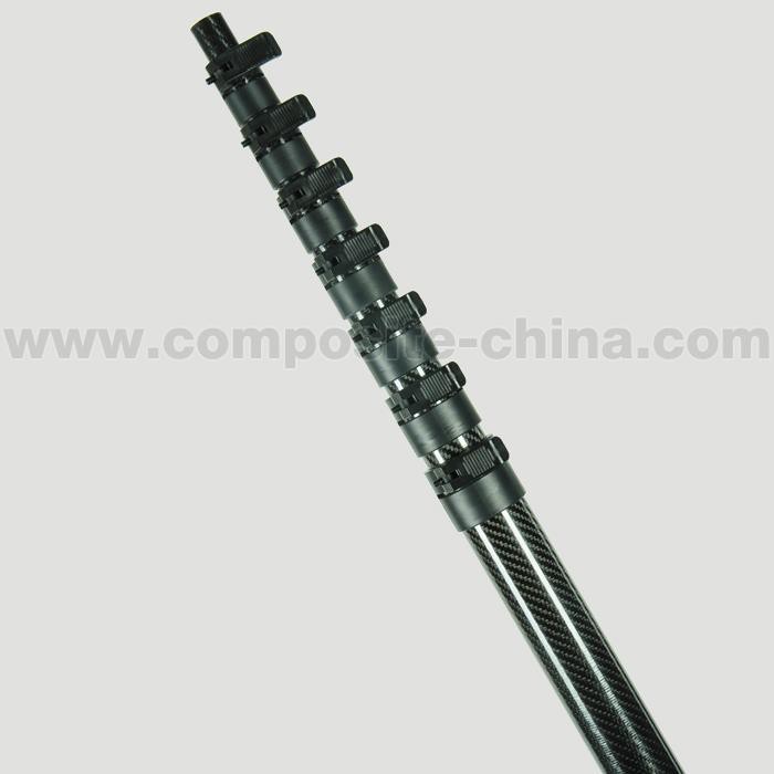 Sıcak satış Karbon Fiber Teleskopik Direk Çin'den